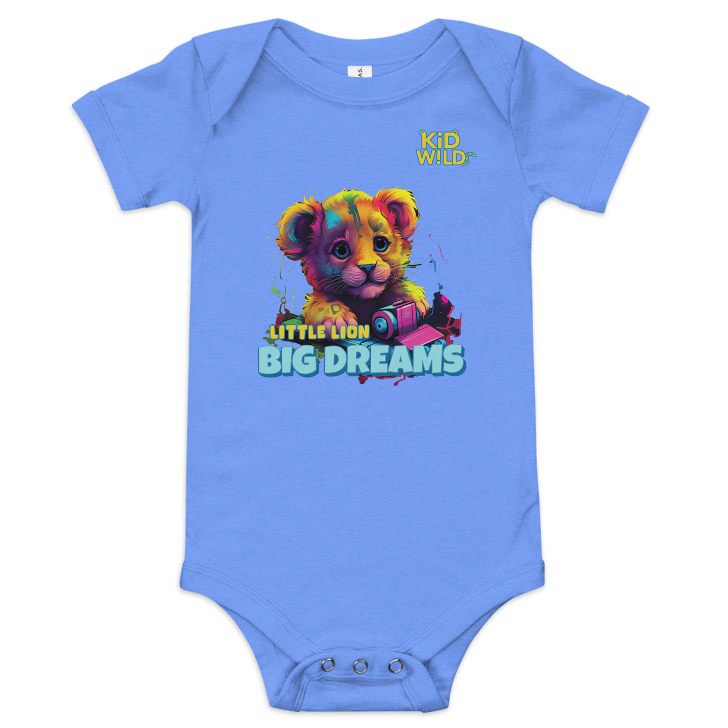 KiD W!LD Little Lion, Big Dreams Onesie